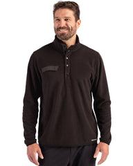 Cutter & Buck Fleece Cutter & Buck - Men's Woodland Recycled Fleece Snap Pullover