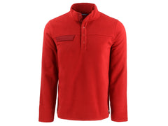 Cutter & Buck Fleece S / Cardinal Red Cutter & Buck - Men's Woodland Recycled Fleece Snap Pullover