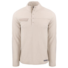 Cutter & Buck Fleece S / Wheat Cutter & Buck - Men's Woodland Recycled Fleece Snap Pullover