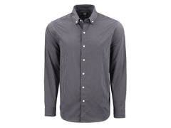 Cutter & Buck Woven Shirts S / Black/Elemental Grey Cutter & Buck - Men's Skyline Recycled Gingham Dress Shirt