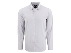 Cutter & Buck Woven Shirts S / Concrete/White Cutter & Buck - Men's Skyline Recycled Gingham Dress Shirt