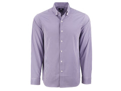 Cutter & Buck Woven Shirts S / College Purple/White Cutter & Buck - Men's Skyline Recycled Gingham Dress Shirt