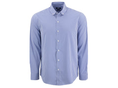 Cutter & Buck Woven Shirts S / Tour Blue/White Cutter & Buck - Men's Skyline Recycled Gingham Dress Shirt