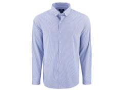 Cutter & Buck Woven Shirts S / Tour Blue/White Cutter & Buck - Men's Skyline Recycled Pinstripe Dress Shirt