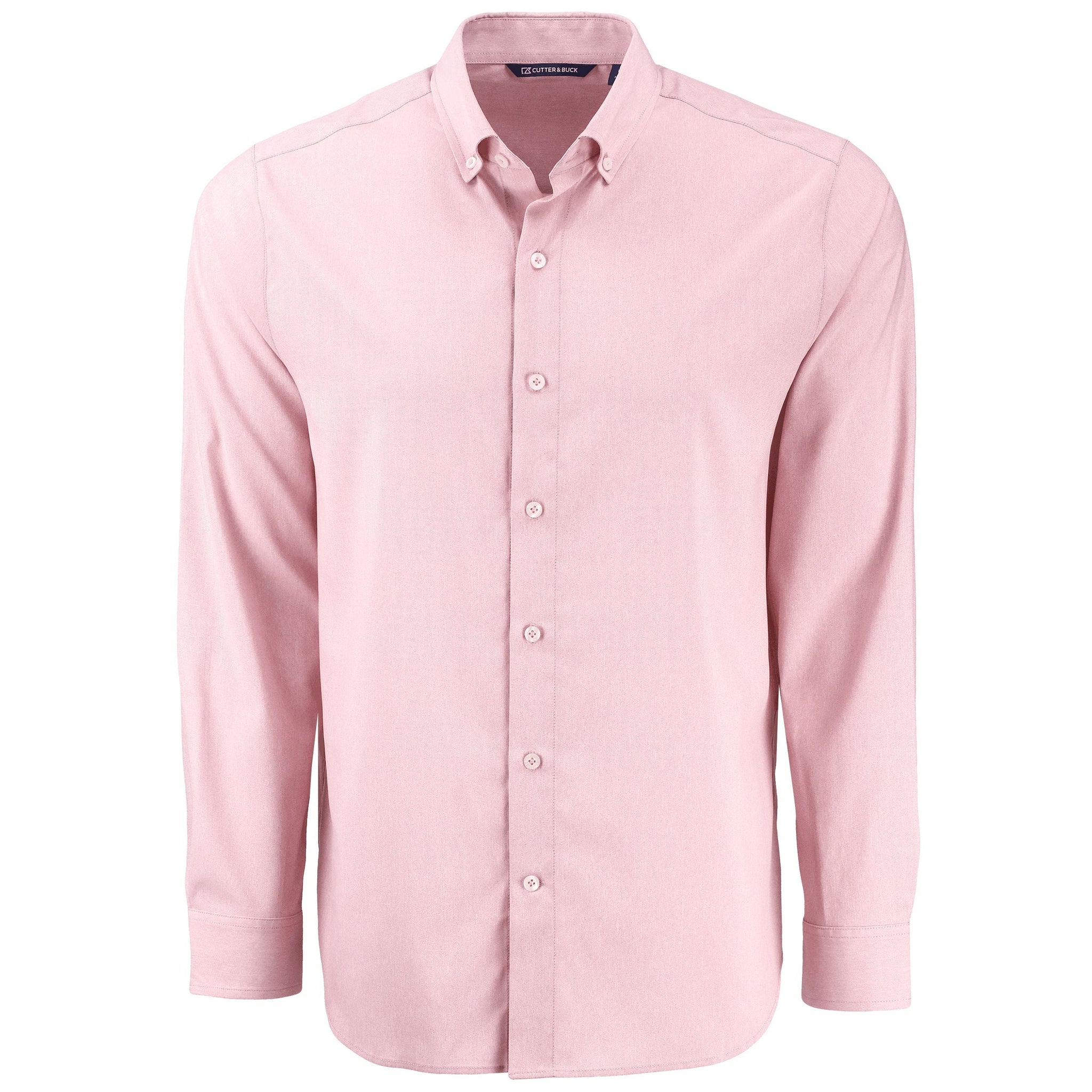 Cutter & Buck Woven Shirts S / Red Cutter & Buck - Men's Skyline End-on-End Recycled Dress Shirt