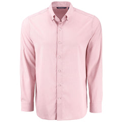 Cutter & Buck Woven Shirts S / Red Cutter & Buck - Men's Skyline End-on-End Recycled Dress Shirt
