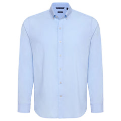 Cutter & Buck Woven Shirts S / Tour Blue Cutter & Buck - Men's Skyline End-on-End Recycled Dress Shirt