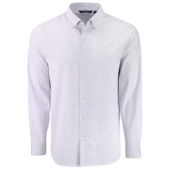 Cutter & Buck Woven Shirts S / Elemental Grey Cutter & Buck - Men's Skyline Recycled Windowpane Dress Shirt