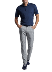 Peter Millar Polos Peter Millar - Men's Solid Performance Polo w/ Self Collar - Navy