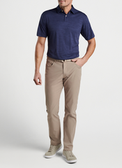 Peter Millar Polos Peter Millar - Men's Featherweight Mélange Performance Polo - Navy