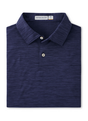 Peter Millar Polos S / Navy Peter Millar - Men's Featherweight Mélange Performance Polo - Navy