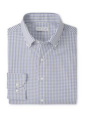 Peter Millar Woven Shirts S / Classic Navy Peter Millar - Men's Hanford Performance Twill Sport Shirt