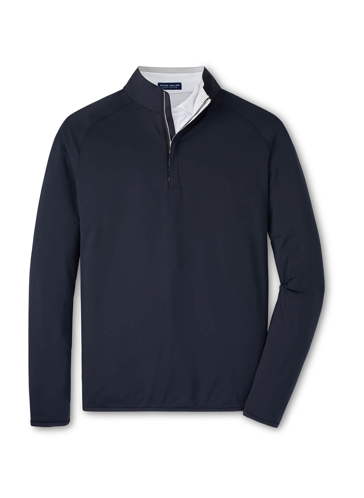 Peter Millar Layering S / Black Peter Millar - Men's Stealth Performance Quarter-Zip - Black