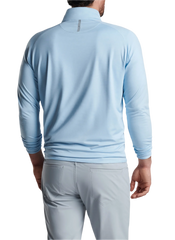 Peter Millar - Men's Stealth Performance Quarter-Zip - Blue Frost