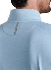 Peter Millar - Men's Stealth Performance Quarter-Zip - Blue Frost