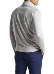 Peter Millar Layering Peter Millar - Men's Stealth Performance Quarter-Zip - British Grey