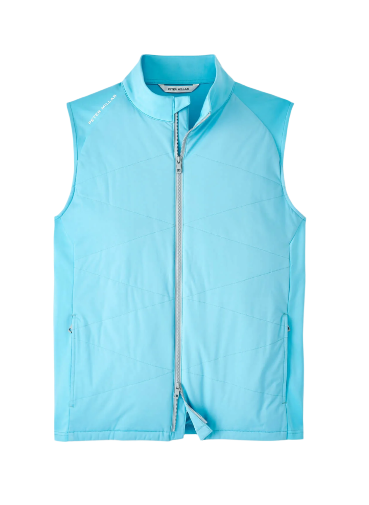 Peter Millar - Men's Fuse Hybrid Vest - Cyan