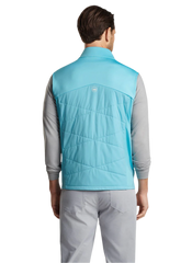 Peter Millar - Men's Fuse Hybrid Vest - Cyan