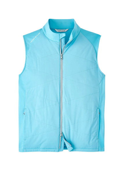 Peter Millar - Men's Fuse Hybrid Vest - Cyan