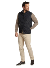 Peter Millar Outerwear Peter Millar - Men's Essex Vest - Black