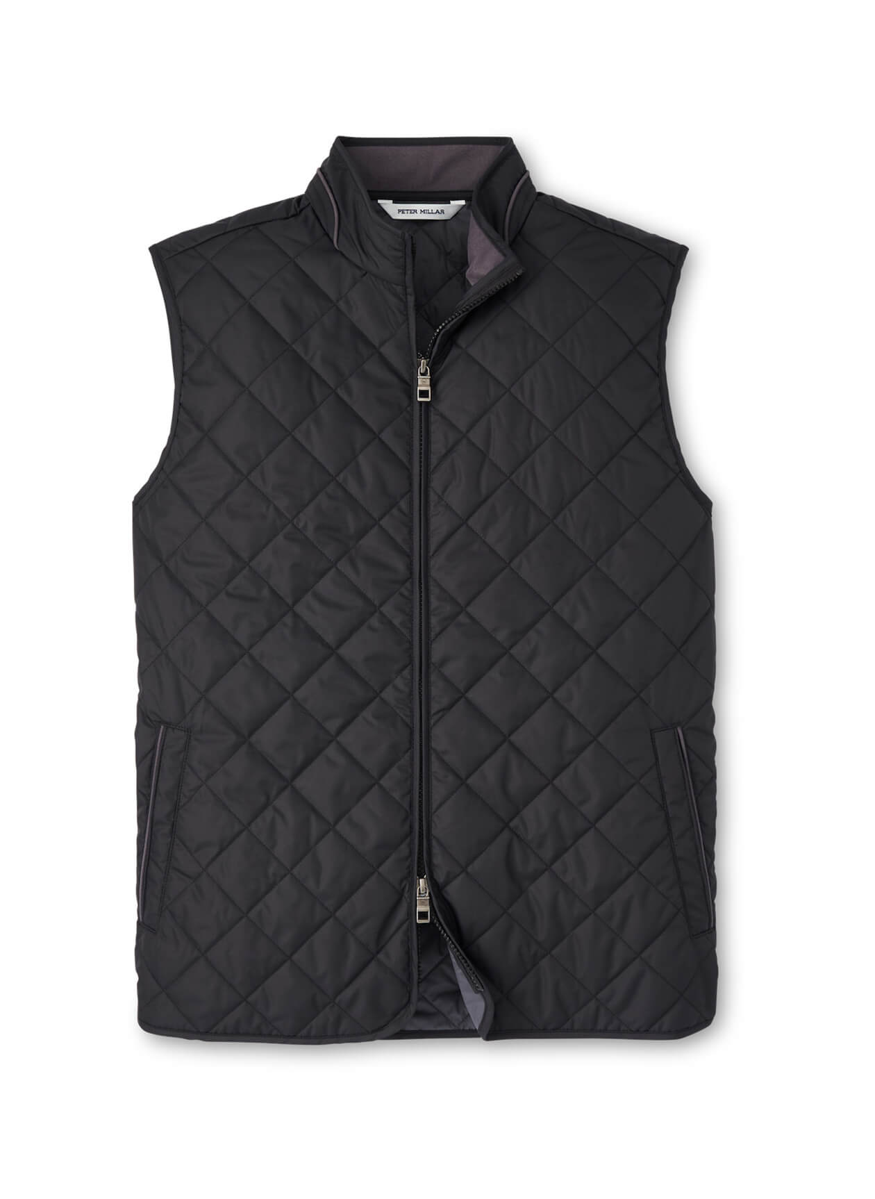 Peter Millar Outerwear S / Black Peter Millar - Men's Essex Vest - Black