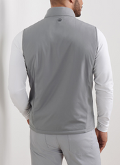 Peter Millar Outerwear Peter Millar - Men's Fuse Hybrid Vest - Oslo Grey