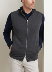 Peter Millar - Men's Crown Sweater Fleece Vest - Iron