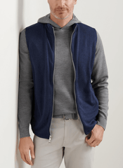 Peter Millar - Men's Crown Sweater Fleece Vest - Navy