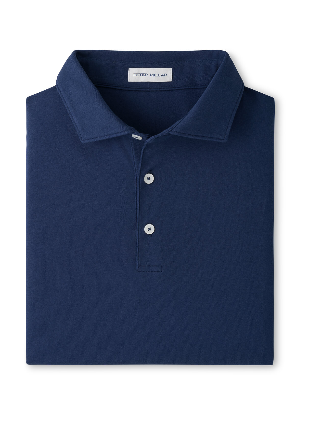 Peter Millar Polos S / Atlantic Navy Peter Millar - Men's Crown Flex Cotton Polo