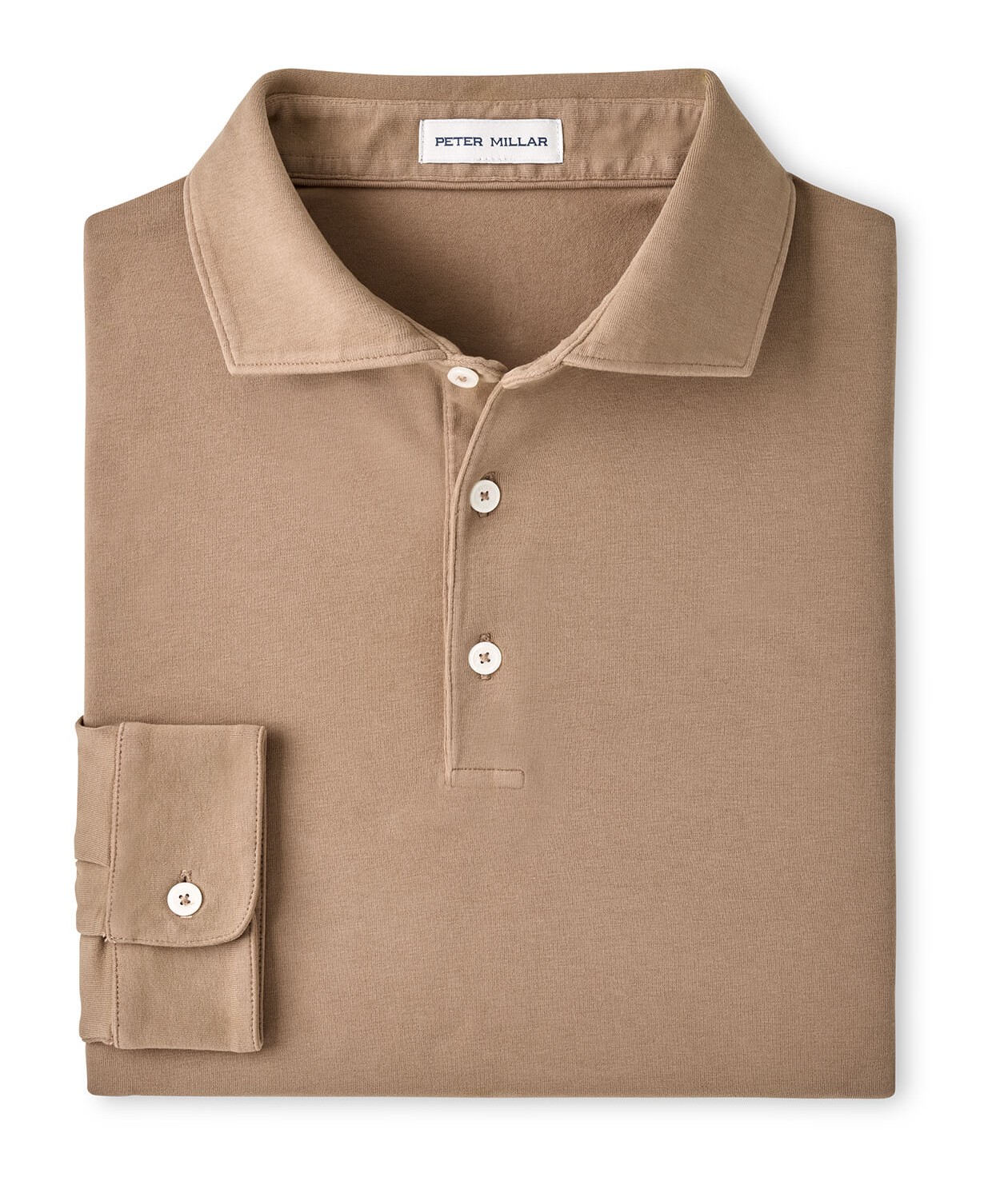 Peter Millar Polos S / Sawgrass Peter Millar - Men's Crown Flex Cotton Long-Sleeve Polo