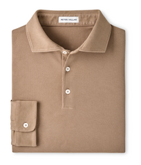 Peter Millar Polos S / Sawgrass Peter Millar - Men's Crown Flex Cotton Long-Sleeve Polo