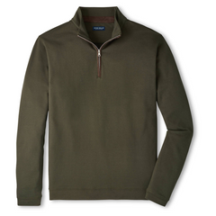 Peter Millar - Men's Albatross Cotton-Blend Pique Quarter-Zip
