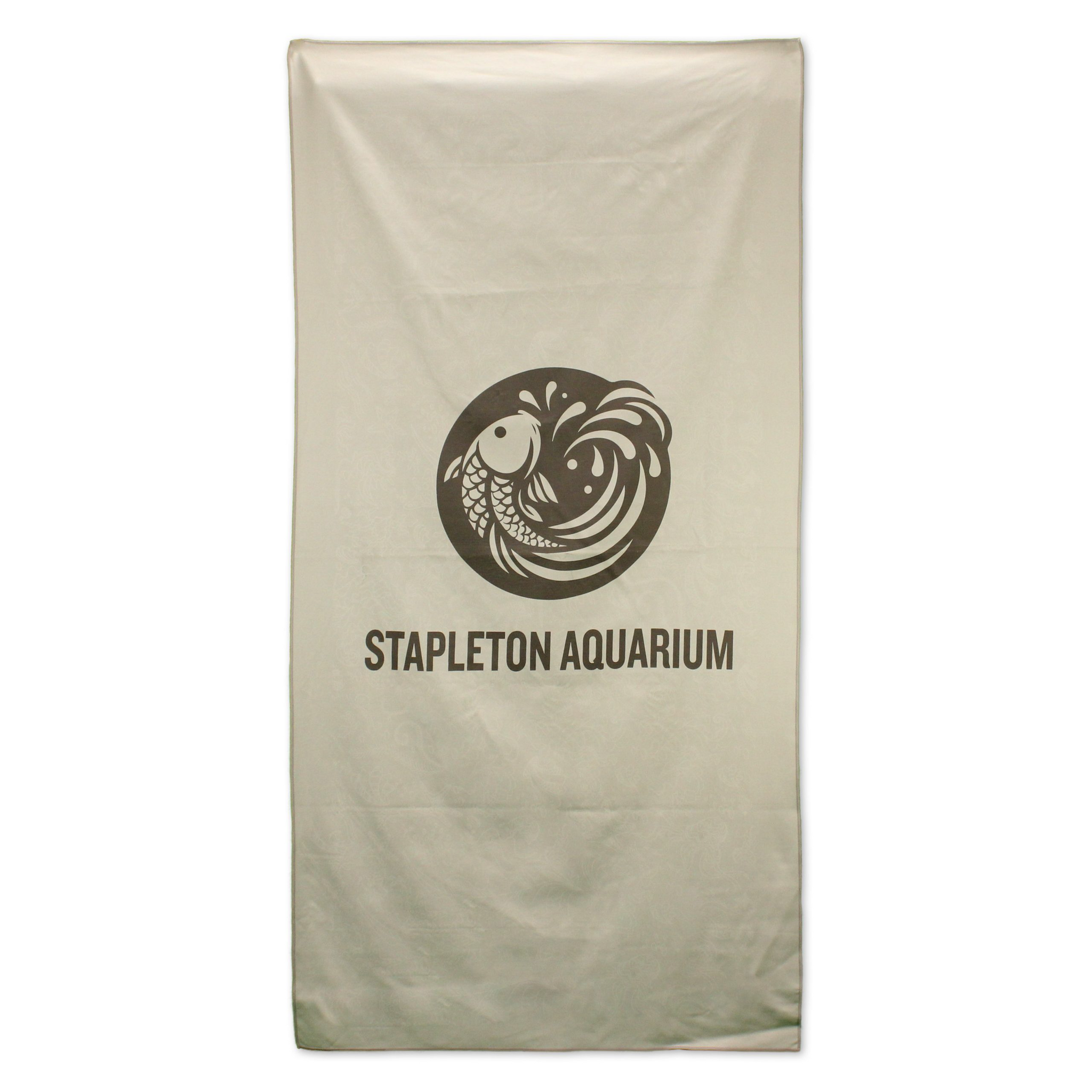 Threadfellows Curated Collection Accessories 35" x 60" / Grey Microsuede Beach Towel - 35" x 60"