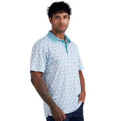 Swannies Golf - Men's Mike V Polo