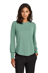 Mercer+Mettle Knit Top Mercer+Mettle - Women's Stretch Jersey Long Sleeve Blouson Top