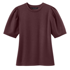 Mercer+Mettle Specialty Knits XS / Dark Raisin Mercer+Mettle - Women’s Short Sleeve Lite Spacer Top
