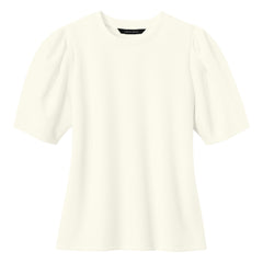 Mercer+Mettle Specialty Knits XS / Ivory Chiffon Mercer+Mettle - Women’s Short Sleeve Lite Spacer Top