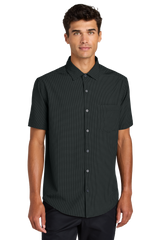 Mercer+Mettle Woven Shirts Mercer+Mettle - Men's Short Sleeve Patterned UV Capital Tech Shirt