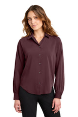 Mercer+Mettle Woven Shirts Mercer+Mettle - Women’s Long Sleeve Buttery Soft Blouse
