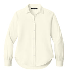 Mercer+Mettle Woven Shirts XS / Ivory Chiffon Mercer+Mettle - Women’s Long Sleeve Buttery Soft Blouse