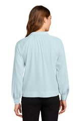 Mercer+Mettle Woven Shirts Mercer+Mettle - Women’s Long Sleeve Buttery Soft Popover Blouse