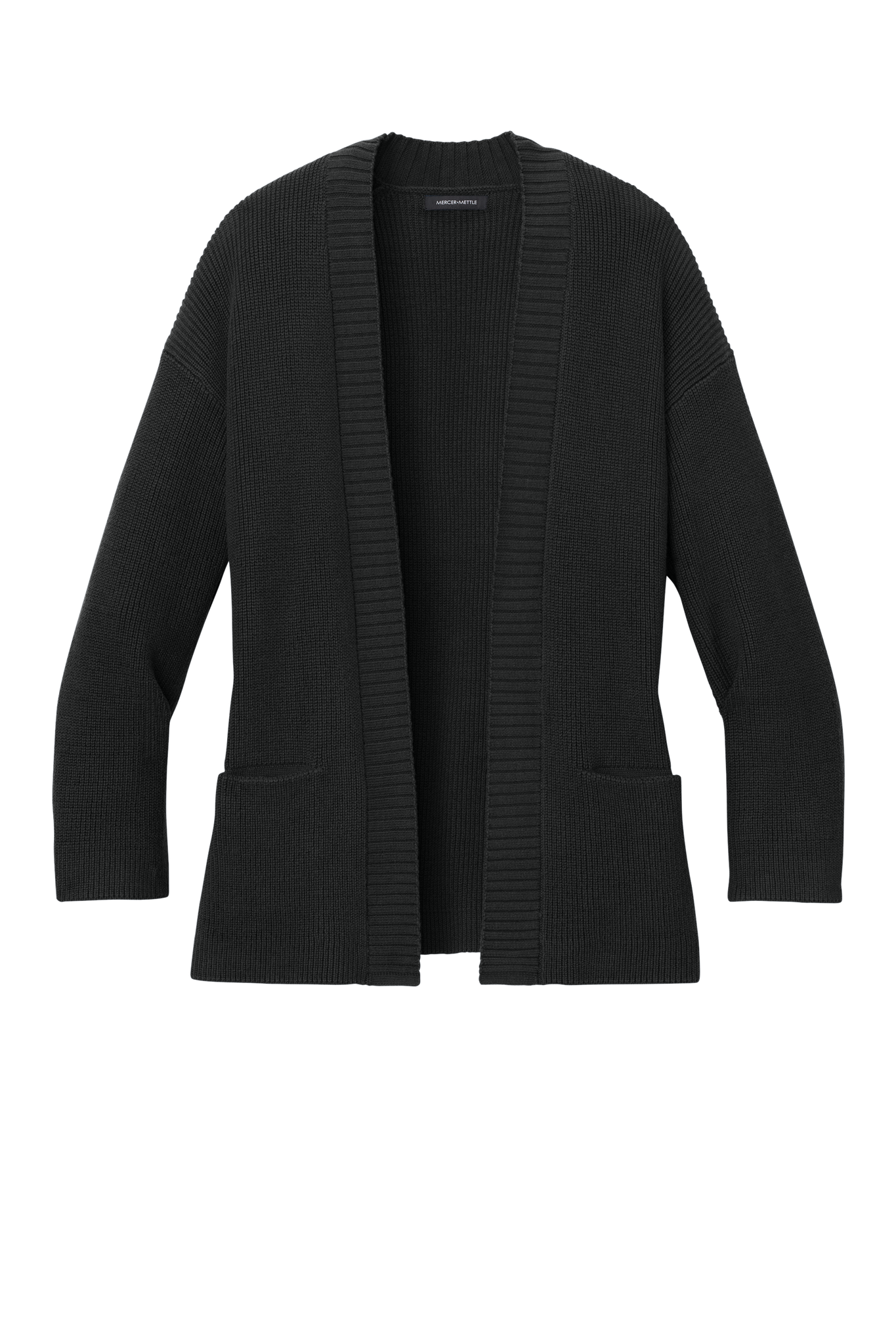 Mercer+Mettle Sweaters XS / Deep Black Mercer+Mettle - Women's Open Cardi