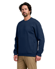 Free Fly Sweatshirts S / True Navy Free Fly - Men's Bamboo Northcoast Fleece Crew