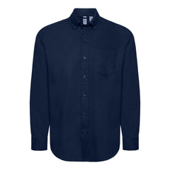Clique by Cutter & Buck Woven Shirts S / Dark Navy Clique by Cutter & Buck - Men's Hustle Recycled Long Sleeve Button Down