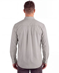 Clique by Cutter & Buck Woven Shirts Clique by Cutter & Buck - Men's Hustle Recycled Long Sleeve Button Down