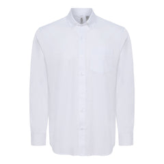 Clique by Cutter & Buck Woven Shirts S / White Clique by Cutter & Buck - Men's Hustle Recycled Long Sleeve Button Down