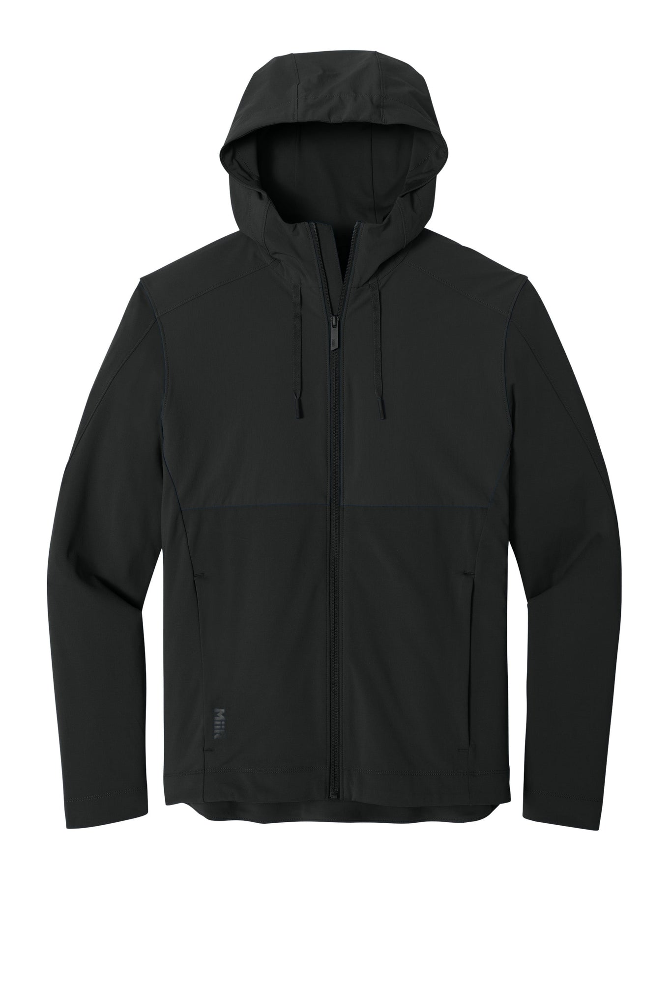 MiiR Layering XS / Pitch Black MiiR - Men's Kivu Hybrid Full-Zip Hooded Jacket