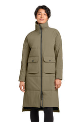 MiiR Outerwear MiiR - Women's Sashiko Stretch Puffy Long Jacket