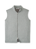 Peter Millar Outerwear S / Gale Grey Peter Millar - Men's Crown Sweater Fleece Vest - Gale Grey