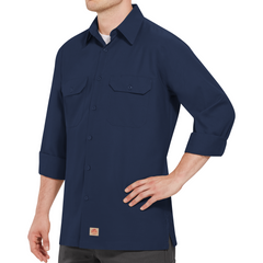 Red Kap Workwear Only Red Kap - Ripstop Long Sleeve Work Shirt
